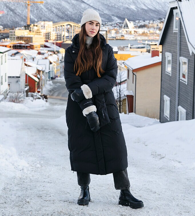 Link to Aria Long Down Coat