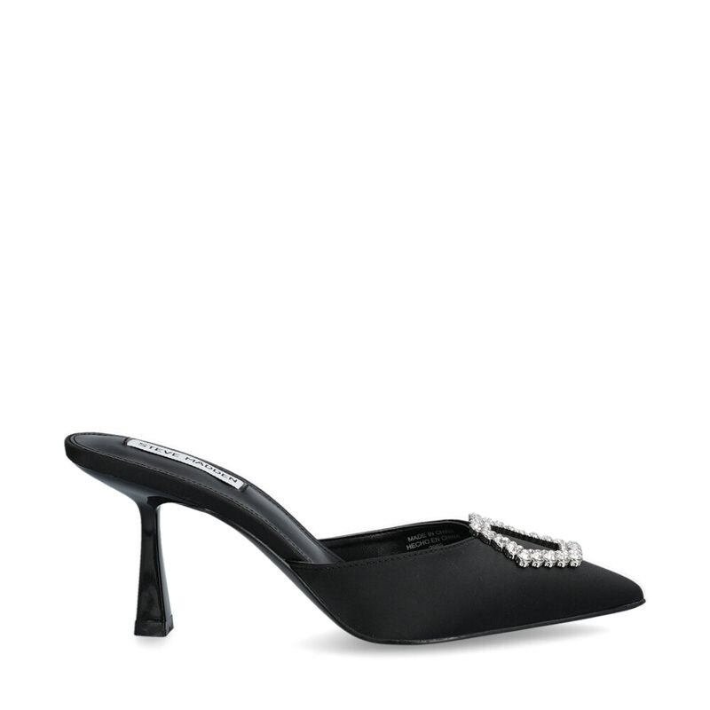 Luxe City Black satin