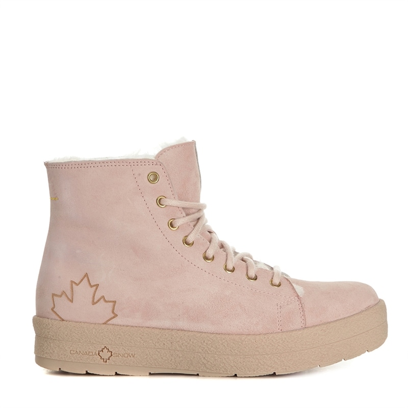 oversøisk minimum honning Mount Baker Boots Pink Canada Snow