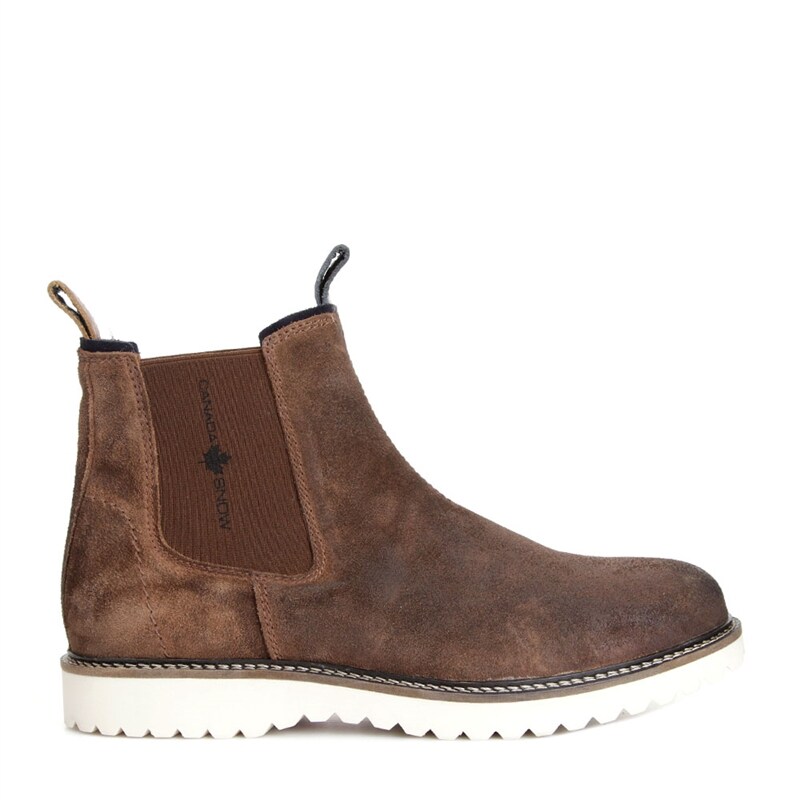 river island mens boots brown