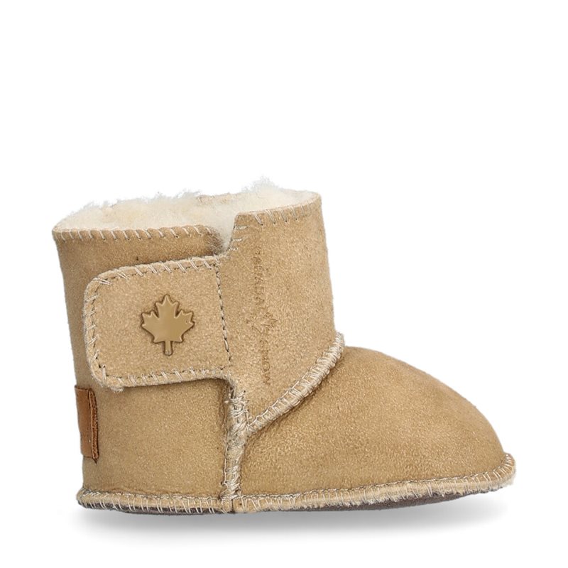 Mount Pelly Sheepskin Boots Beige Canada Snow
