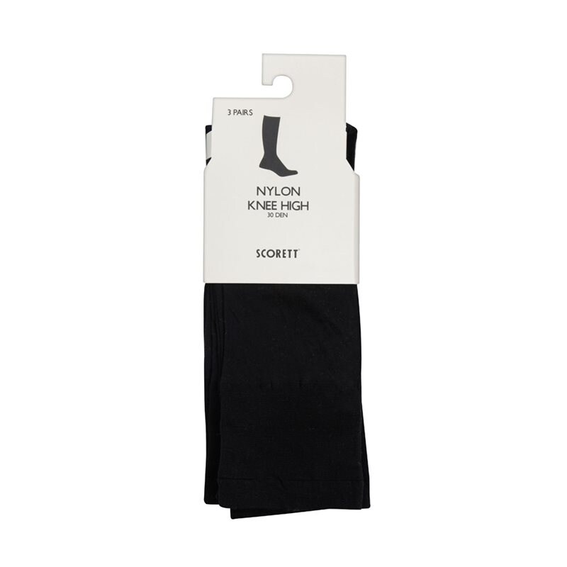 Product Image for Nylon Knee High 30 Den 3-pack