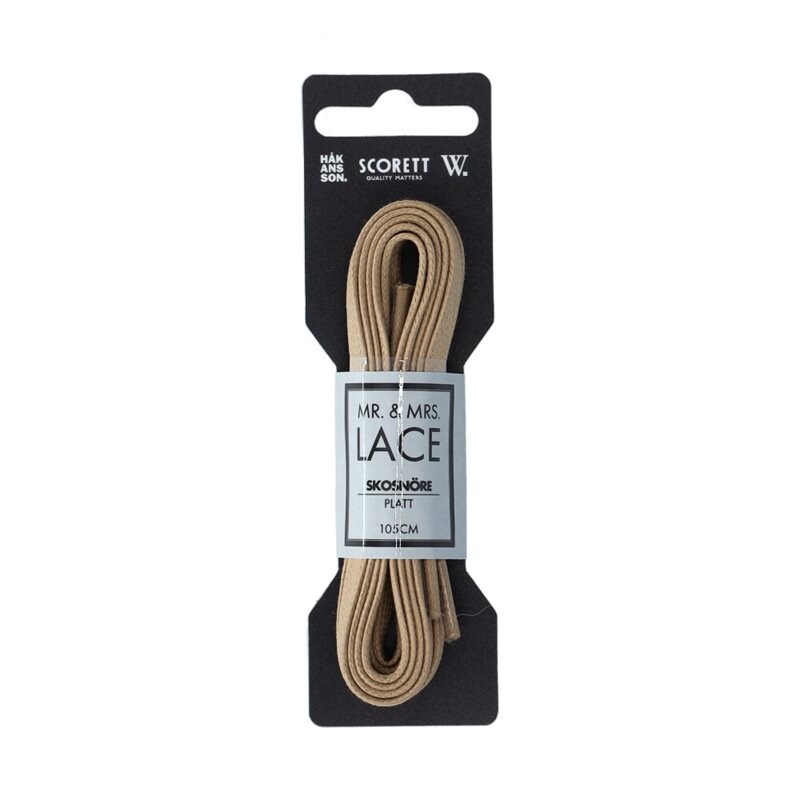 Product Image for Skoband Platt Vaxad Bomull
