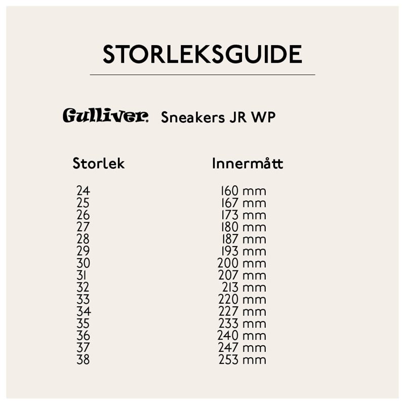 Gulliver 430-6062 Sneakers Jr. WP - 3251031 - Scorett.se - Scorett.se
