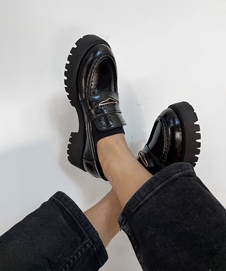 Dasia Rollina Loafers Lack