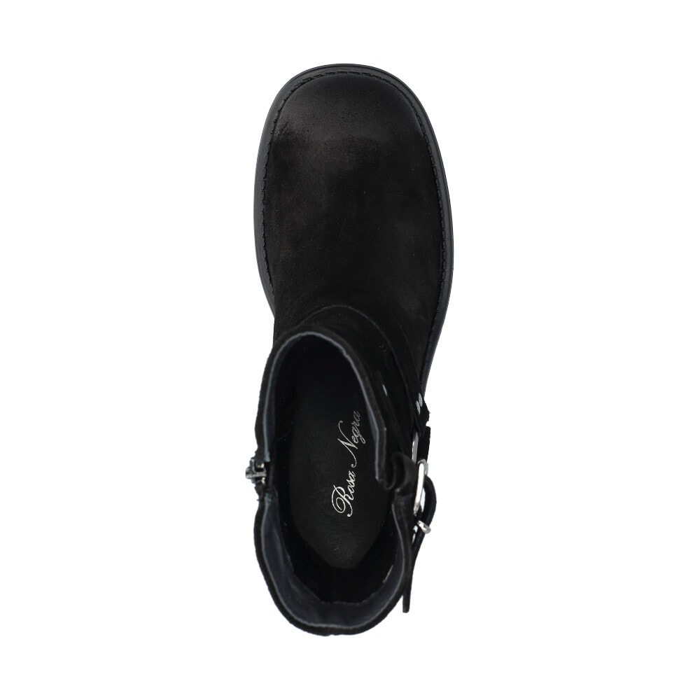 Cecilia Bikerboots Mocka