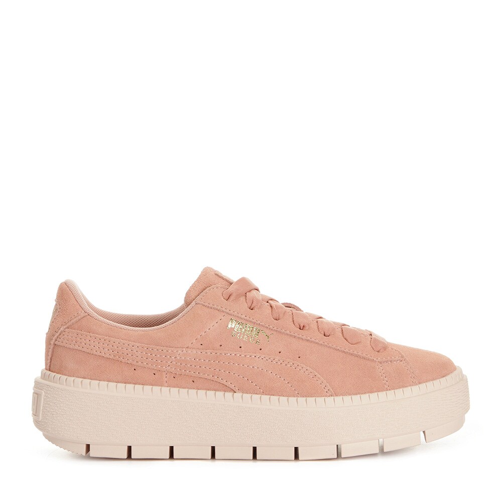 Suede Platform Sneakers