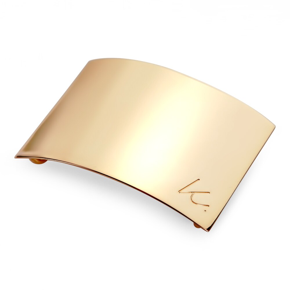 Metallplatta guld (1 par)