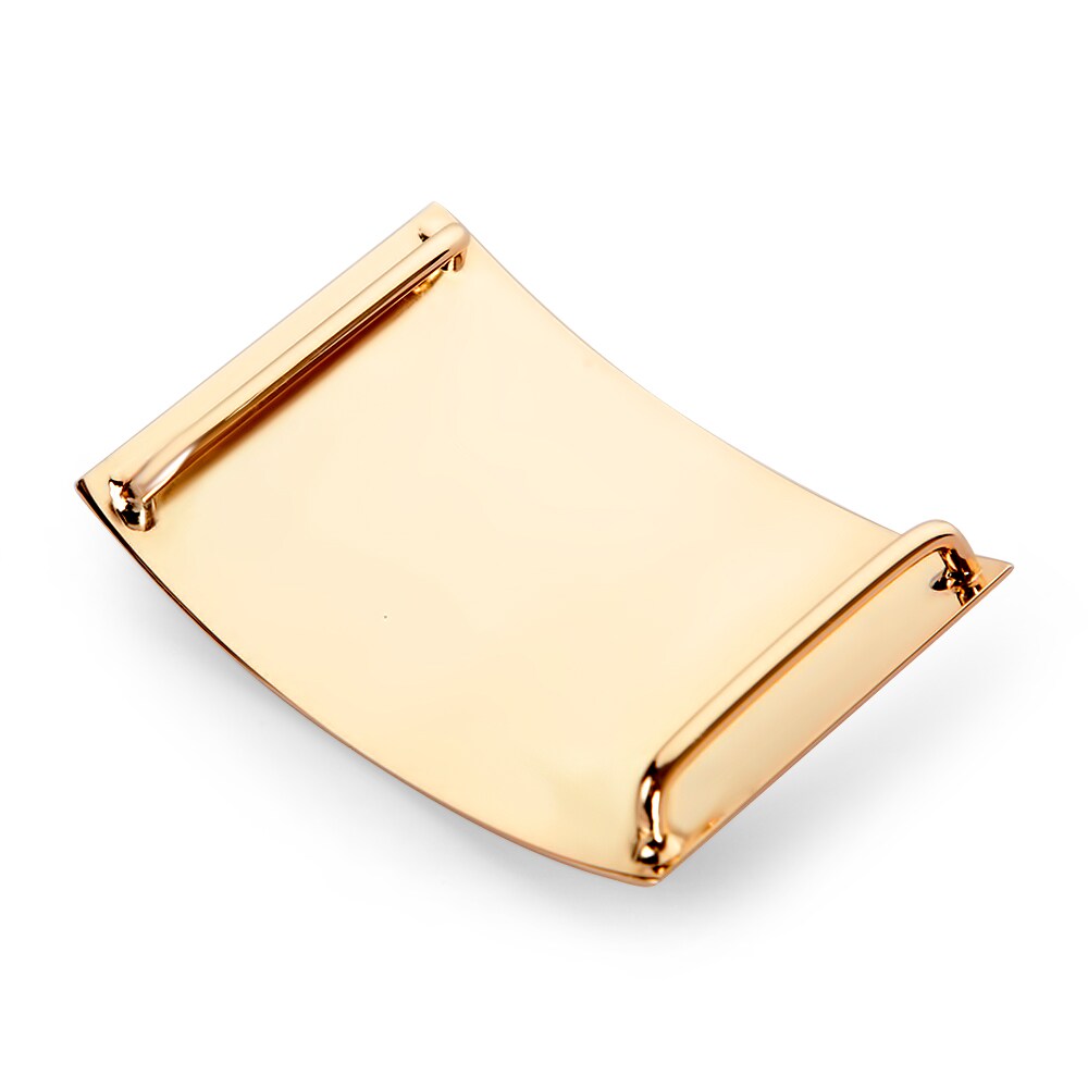 Metallplatta guld (1 par)