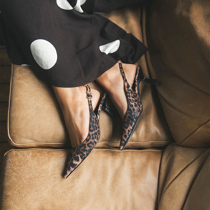 Alaia Slingbacks