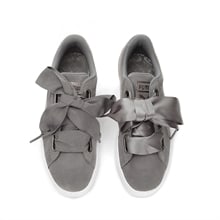 Suede Heart Sneakers
